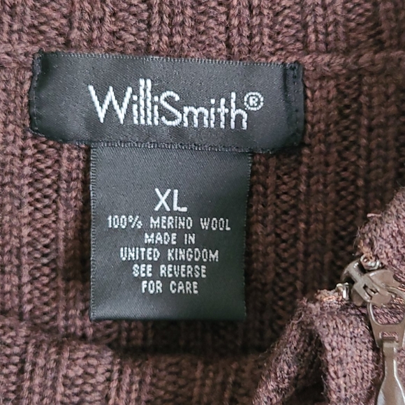 Merino Wool Mock Neck Sweater - Picture 5 of 6